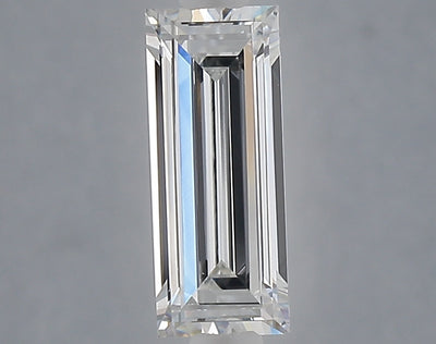 1.05 carat baguette lab grown diamond E color VVS2 clarity