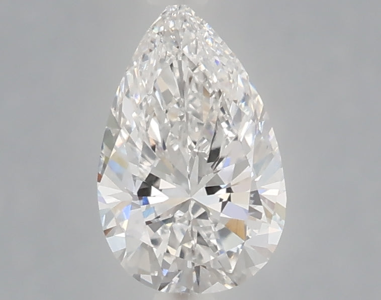1.04 carat pear lab grown diamond D color VVS1 clarity