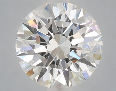 1.54 carat round lab grown diamond E color VVS2 clarity