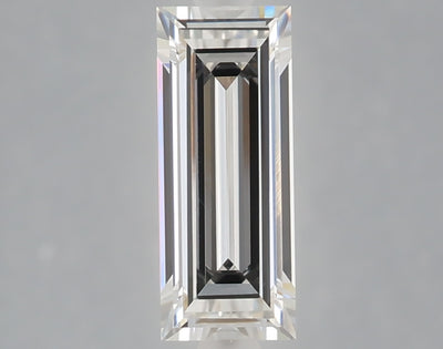 1.04 carat baguette lab grown diamond E color VVS2 clarity