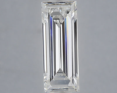 1.04 carat baguette lab grown diamond E color VS1 clarity