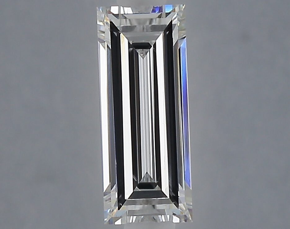 1.01 carat baguette lab grown diamond E color VS1 clarity