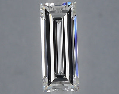 1.01 carat baguette lab grown diamond E color VS1 clarity