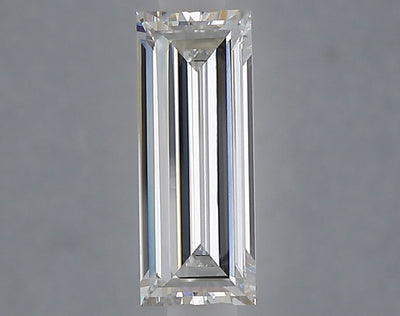 1.00 carat baguette lab grown diamond E color VVS2 clarity