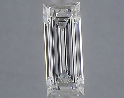 1.03 carat baguette lab grown diamond E color VS2 clarity