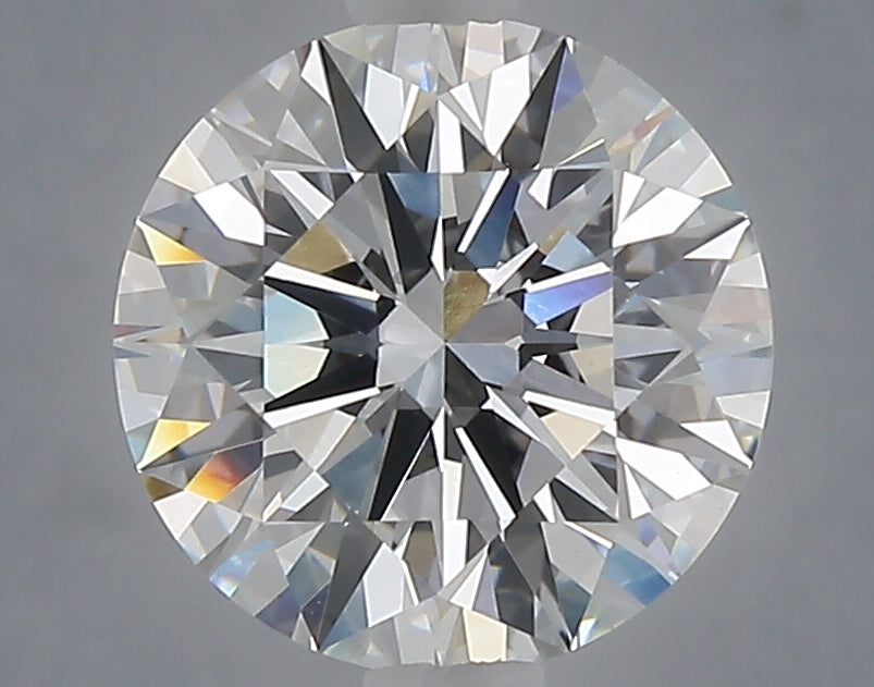 2.59 carat round lab grown diamond E color VVS2 clarity