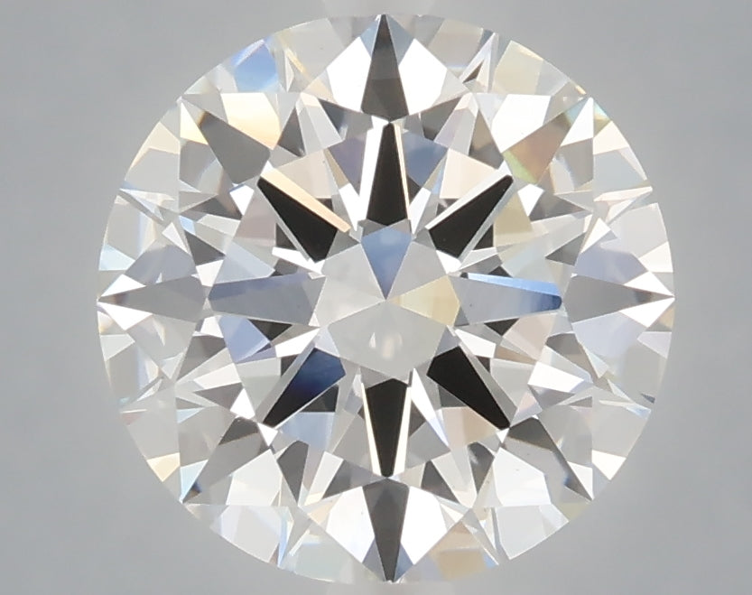 3.03 carat round lab grown diamond E color VS1 clarity