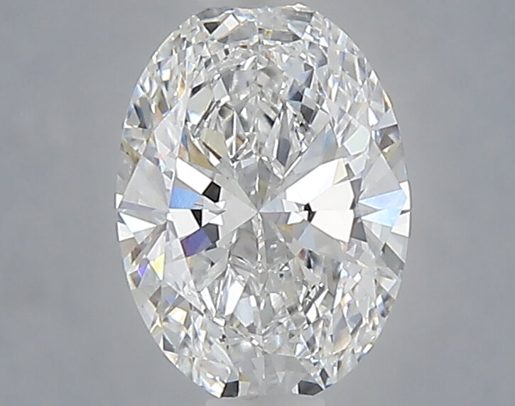 1.10 carat oval lab grown diamond D color VS1 clarity