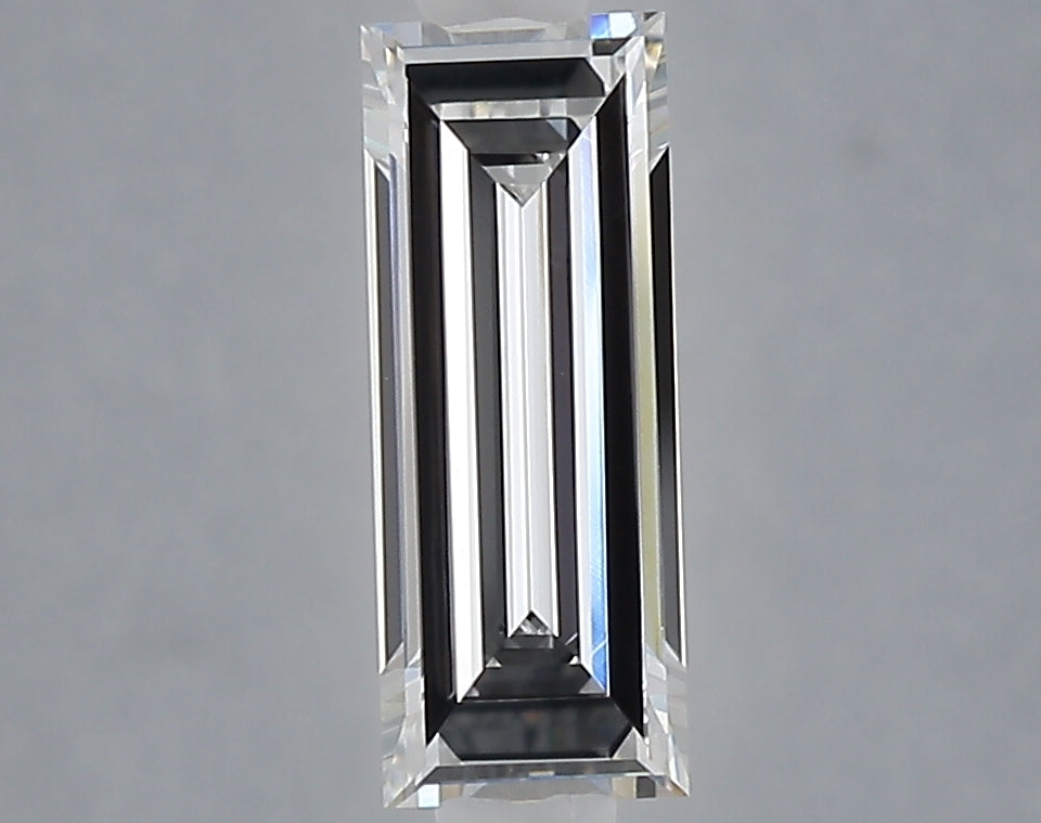 1.03 carat baguette lab grown diamond E color VVS2 clarity