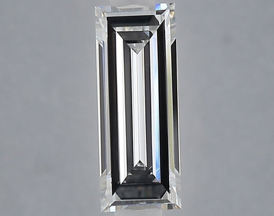1.03 carat baguette lab grown diamond E color VVS2 clarity