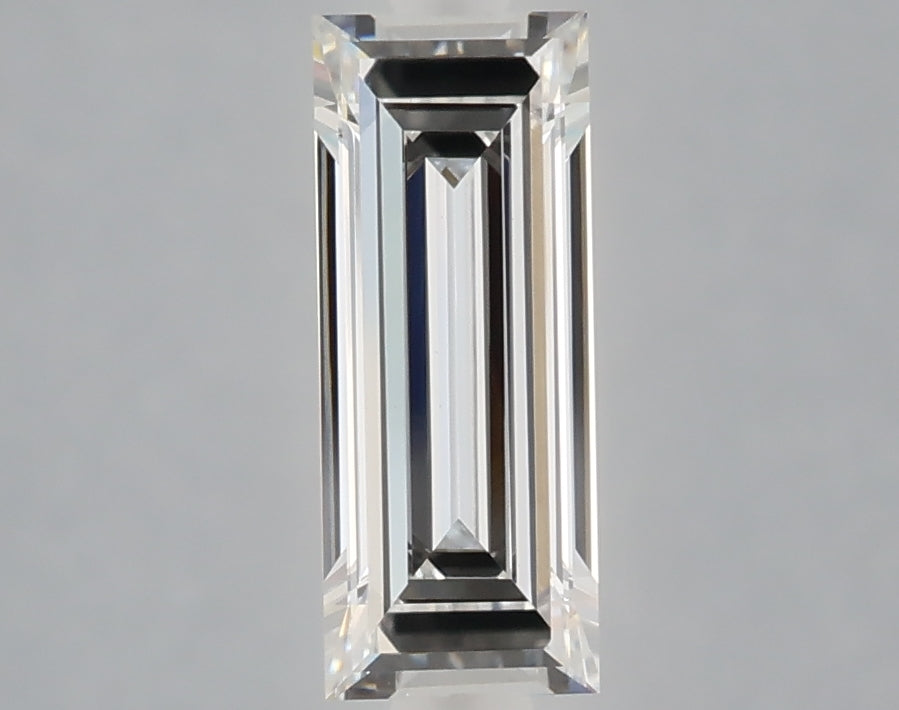 1.04 carat baguette lab grown diamond E color VVS2 clarity