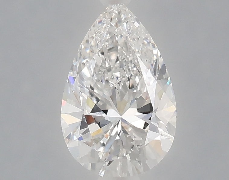 1.06 carat pear lab grown diamond D color VVS1 clarity