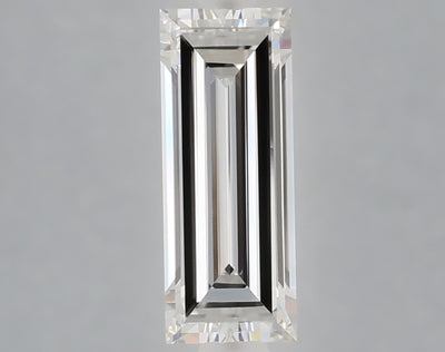 1.02 carat baguette lab grown diamond E color VVS2 clarity