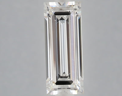 1.05 carat baguette lab grown diamond E color VVS2 clarity
