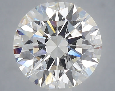 3.01 carat round lab grown diamond E color VVS2 clarity