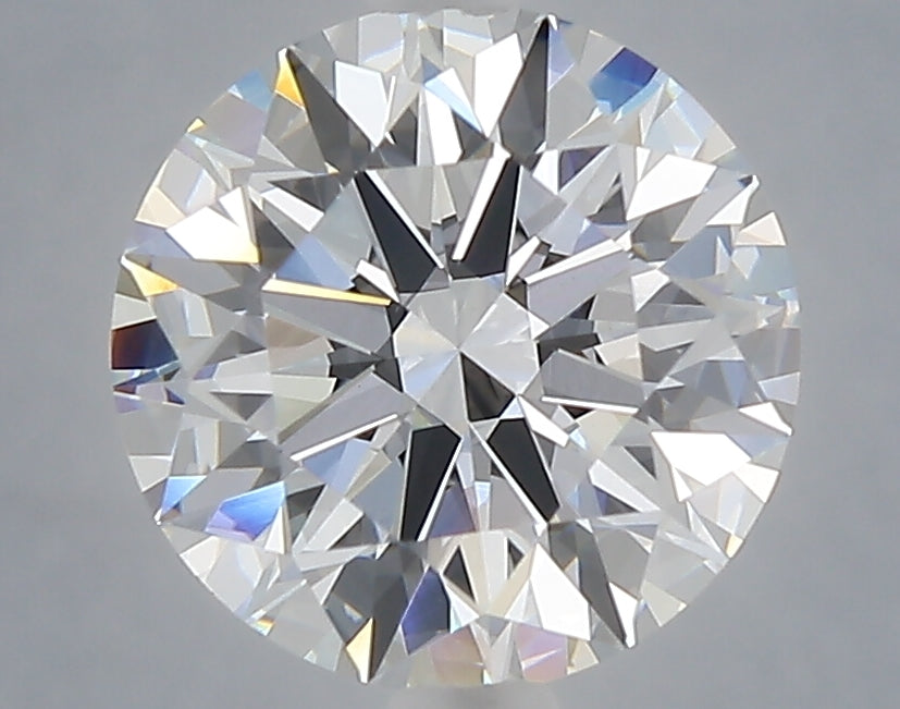 3.04 carat round lab grown diamond E color VVS2 clarity