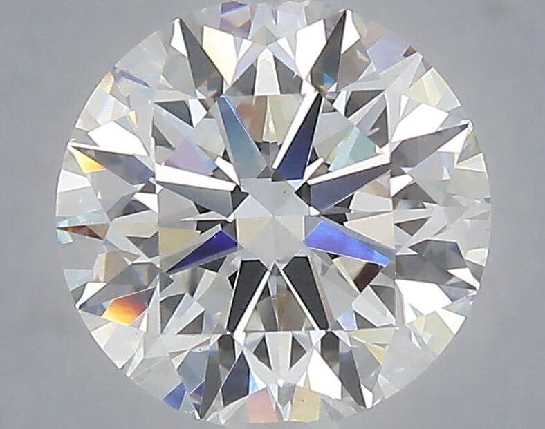 3.00 carat round lab grown diamond E color VS1 clarity
