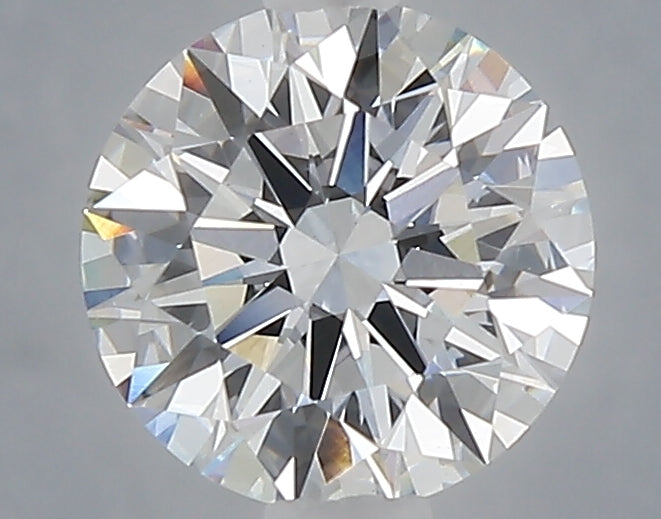 1.55 carat round lab grown diamond D color VVS2 clarity
