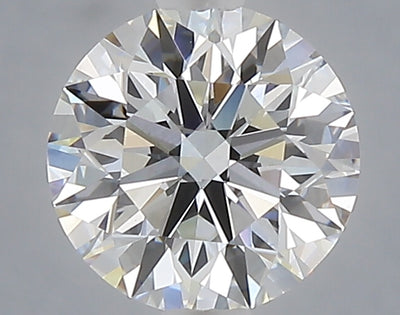 1.53 carat round lab grown diamond E color VVS2 clarity
