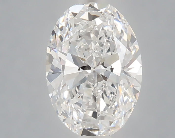 1.10 carat oval lab grown diamond D color VVS2 clarity