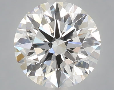 1.60 carat round lab grown diamond E color VVS2 clarity