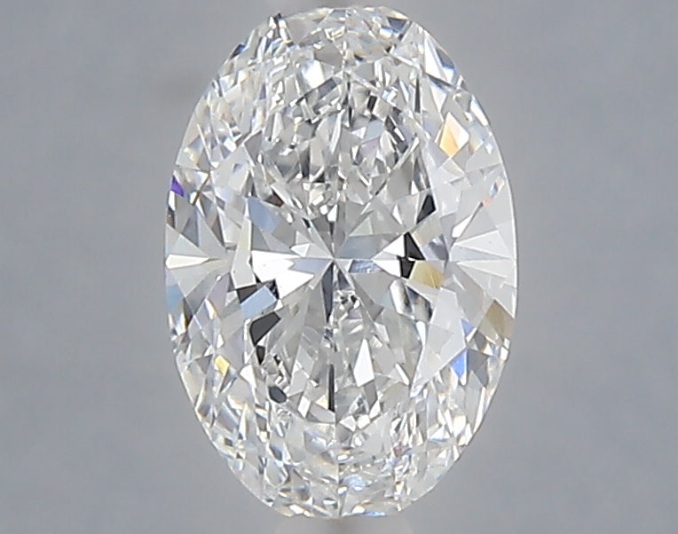 1.10 carat oval lab grown diamond D color VS1 clarity