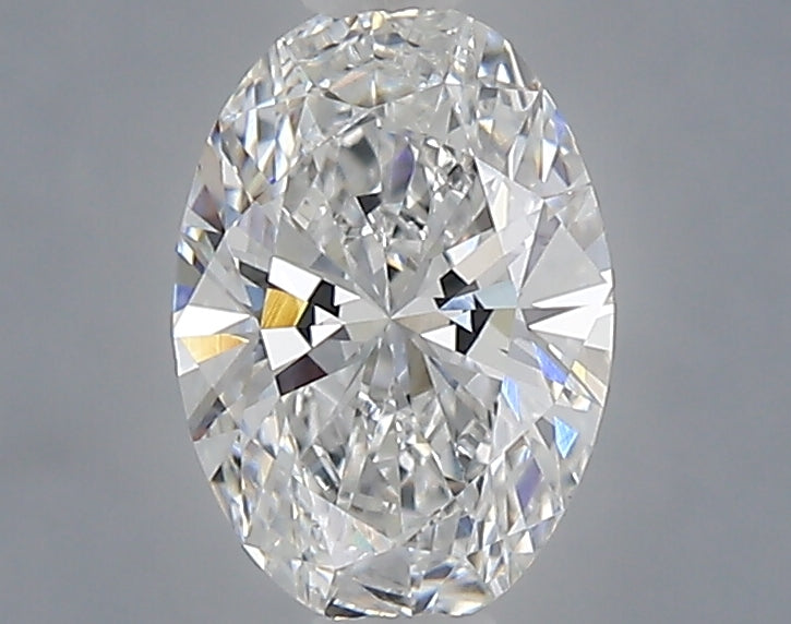 1.10 carat oval lab grown diamond E color VS1 clarity