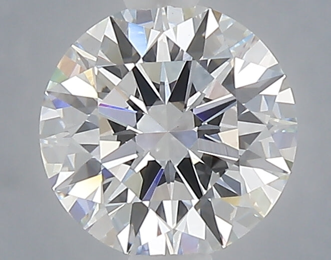 1.58 carat round lab grown diamond E color VVS2 clarity