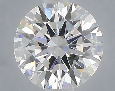 1.58 carat round lab grown diamond E color VVS2 clarity