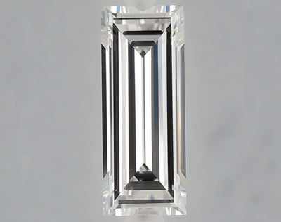 1.04 carat baguette lab grown diamond E color VVS2 clarity