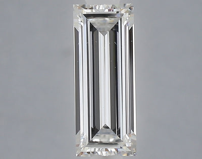 1.04 carat baguette lab grown diamond E color VS1 clarity