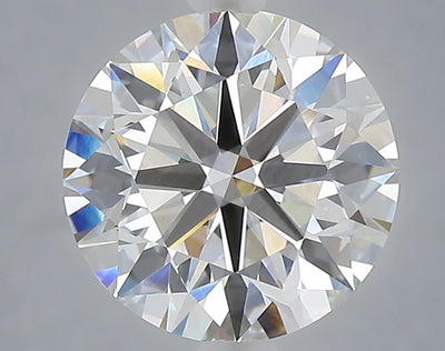 3.00 carat round lab grown diamond E color VS1 clarity
