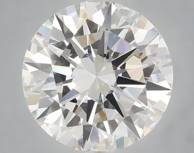 3.00 carat round lab grown diamond E color VS1 clarity