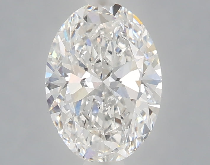 1.10 carat oval lab grown diamond D color VVS2 clarity