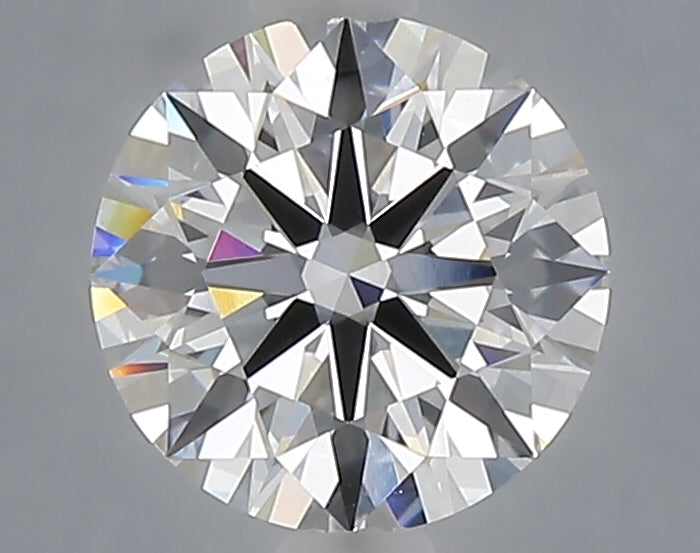 1.58 carat round lab grown diamond E color VVS2 clarity