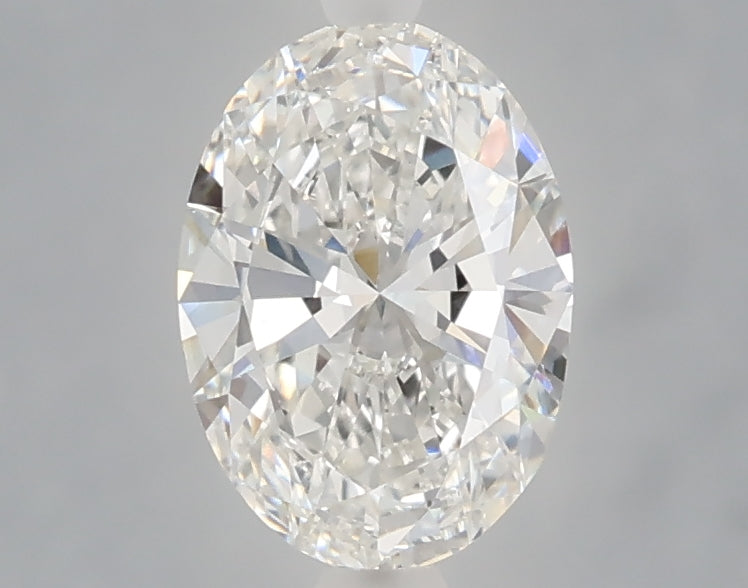 1.10 carat oval lab grown diamond E color VVS2 clarity