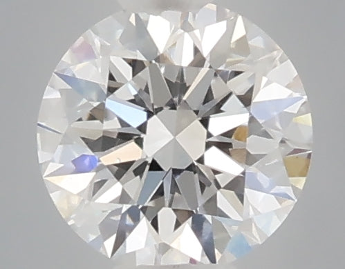 0.34 carat round lab grown diamond D color VS2 clarity