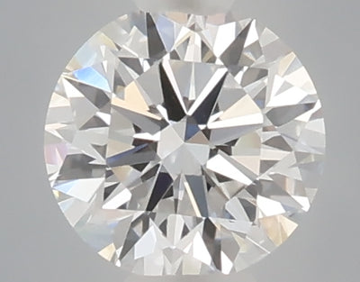 0.32 carat round lab grown diamond D color VVS1 clarity