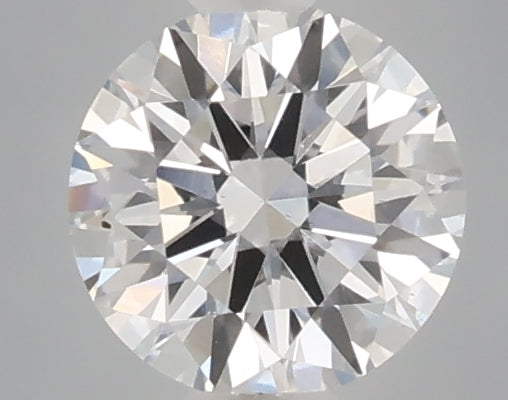 0.34 carat round lab grown diamond D color VS1 clarity