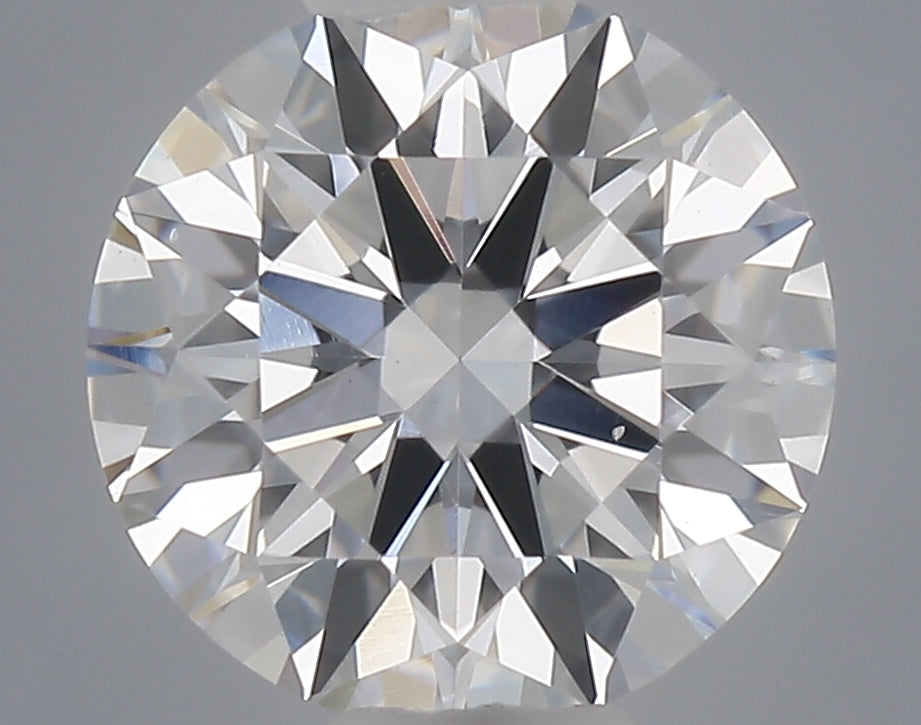 0.54 carat round lab grown diamond D color VS1 clarity