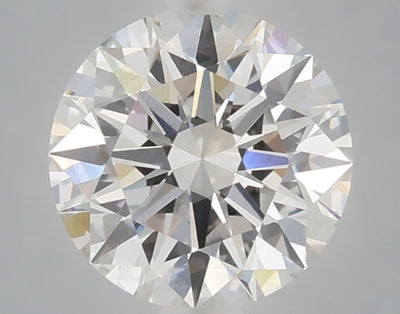1.60 carat round lab grown diamond E color VVS2 clarity