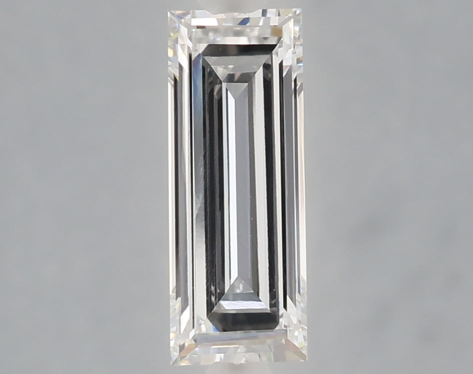 1.04 carat baguette lab grown diamond E color VVS2 clarity