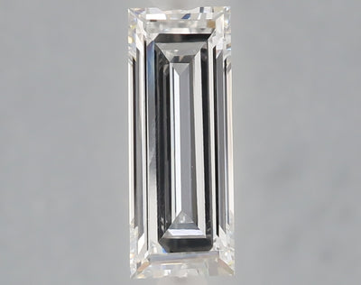 1.04 carat baguette lab grown diamond E color VVS2 clarity