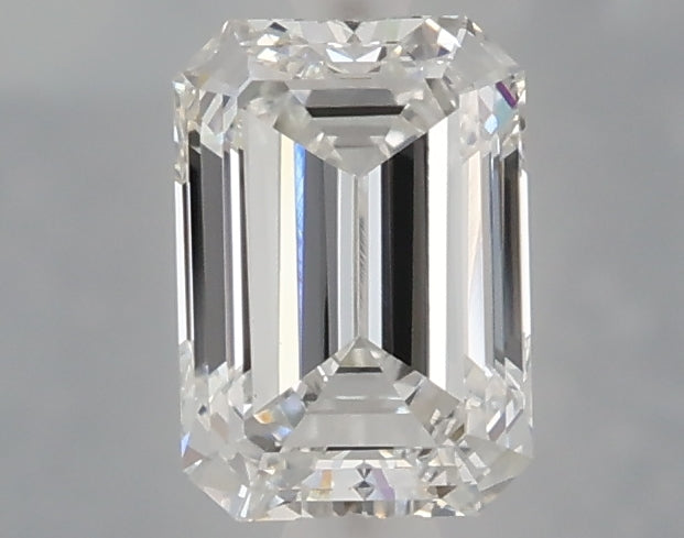 1.06 carat emerald lab grown diamond E color VVS2 clarity