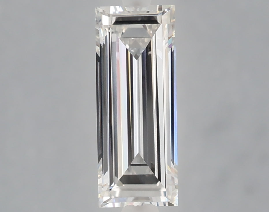 1.03 carat baguette lab grown diamond E color VVS2 clarity