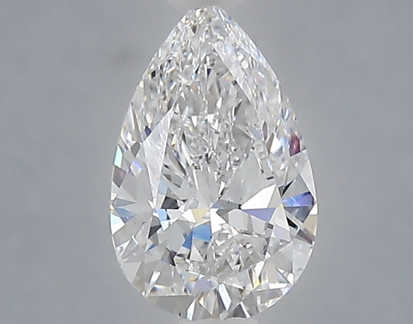 1.10 carat pear lab grown diamond D color VS2 clarity