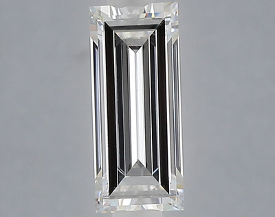 1.05 carat baguette lab grown diamond E color VS1 clarity