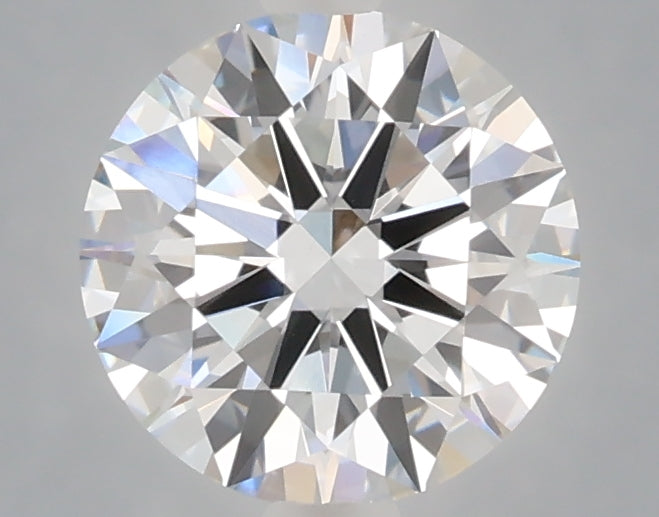 1.58 carat round lab grown diamond D color VVS2 clarity