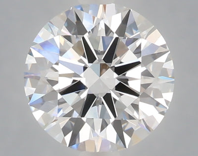 1.58 carat round lab grown diamond D color VVS2 clarity