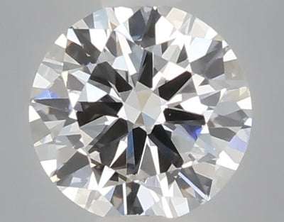0.29 carat round lab grown diamond D color VVS2 clarity